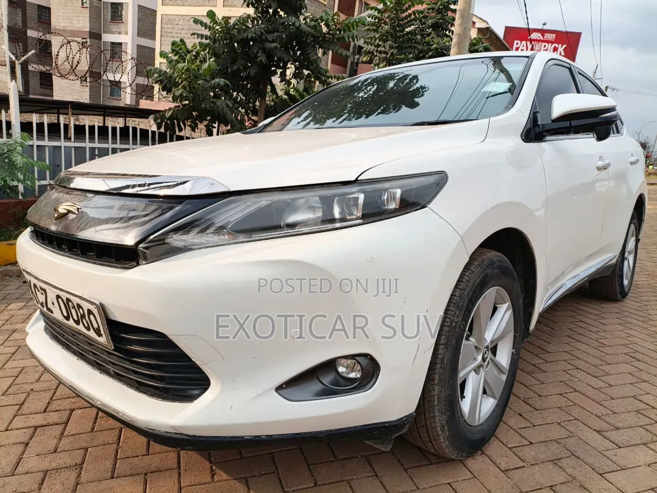 Toyota Harrier 2014 White