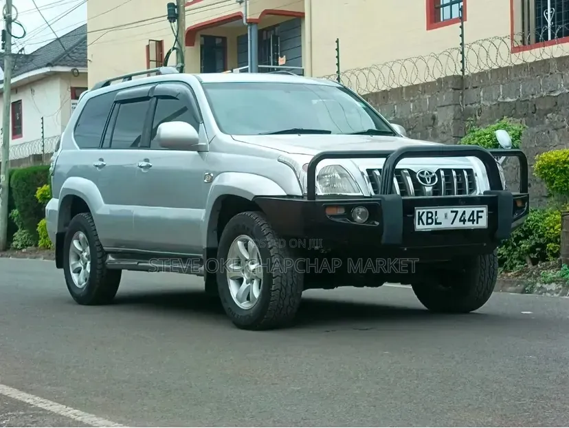 Toyota Land Cruiser Prado 3.4 5dr 2007 Silver