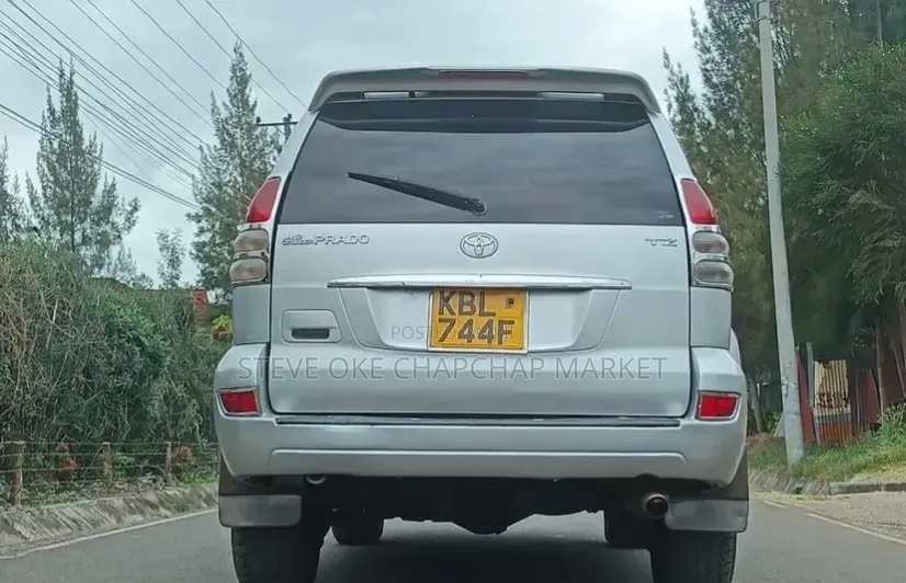 Toyota Land Cruiser Prado 3.4 5dr 2007 Silver