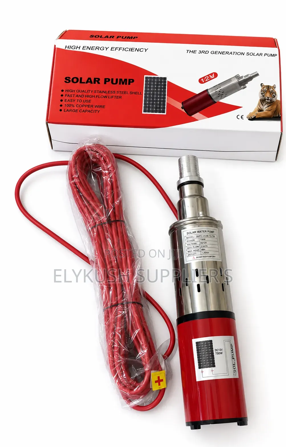 Solar Submersible Water Pump