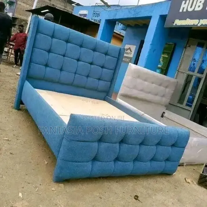 Blue 5 by 6 Bed (Quality Mattresses Also Available)