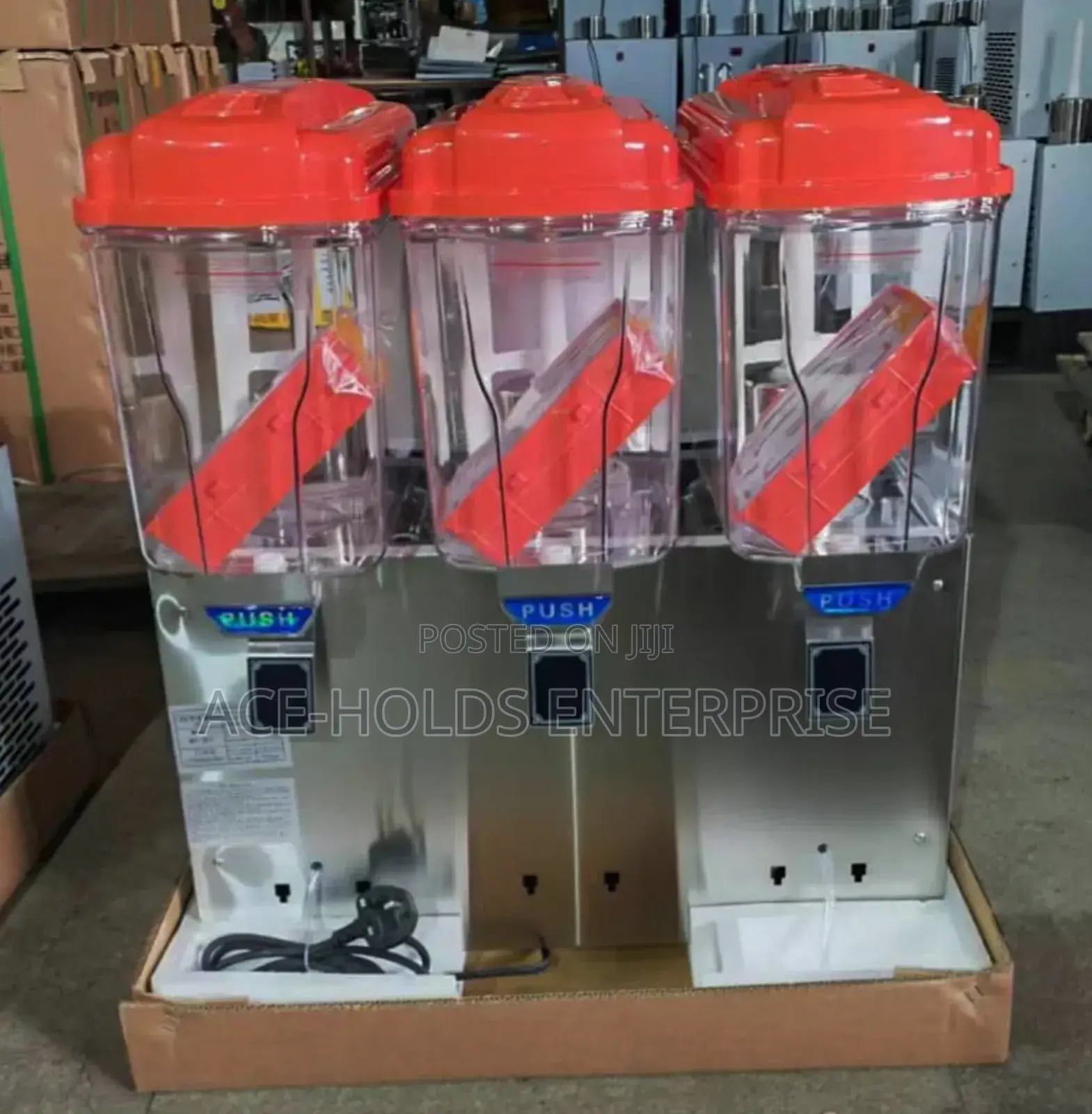 Commercial Use - 3 Slot Juicer Dispenser