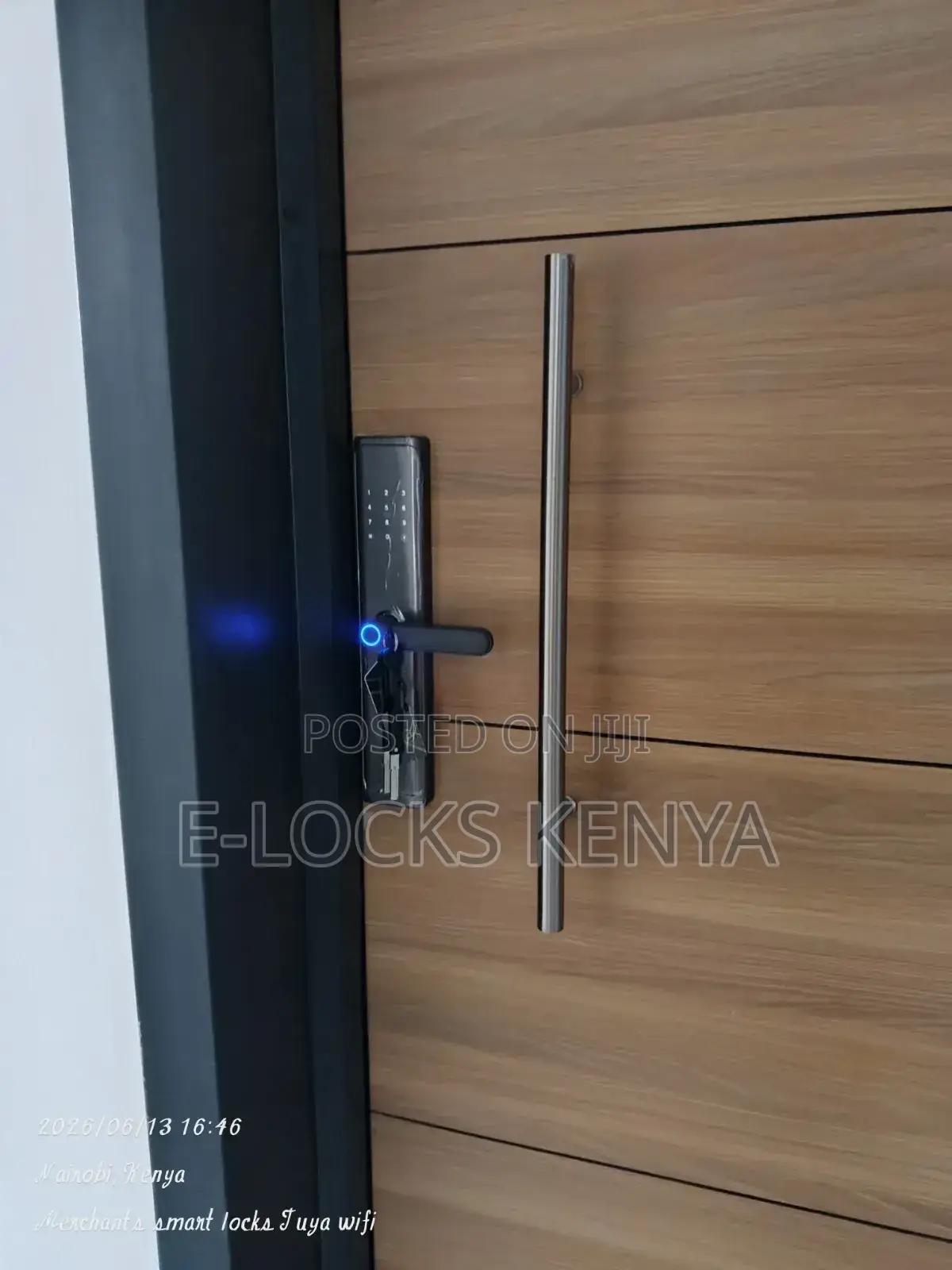 Smart Lock Tuya Wifi App Fingerprint Cerradura Inteligentel Look