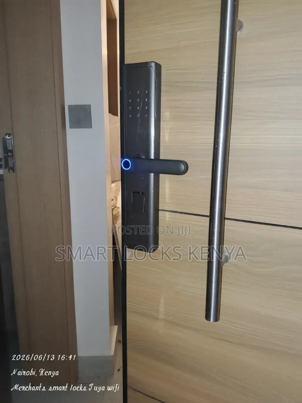 Smart Lock Tuya Wifi App Fingerprint Cerradura Inteligentel Look