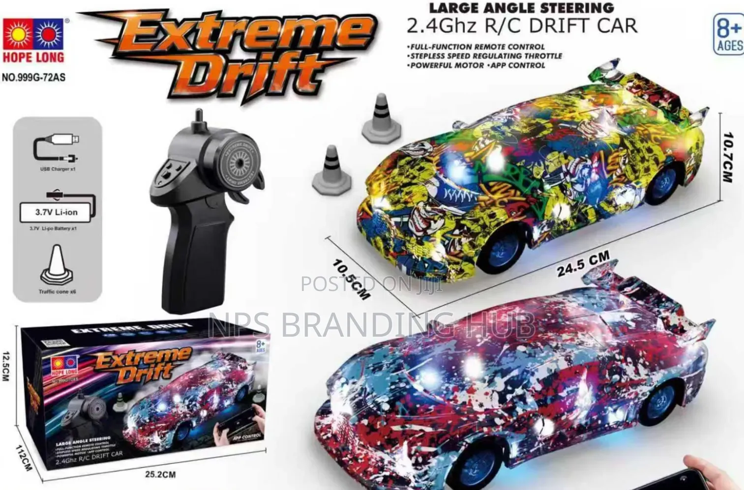 Extreme Drift Car Rechargable (Gle