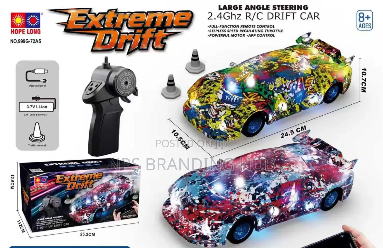 Extreme Drift Car Rechargable (Gle