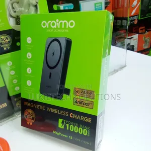 Wireless Oraimo Powerbank 10000 Mah Compatible With iPhone 22.5watts