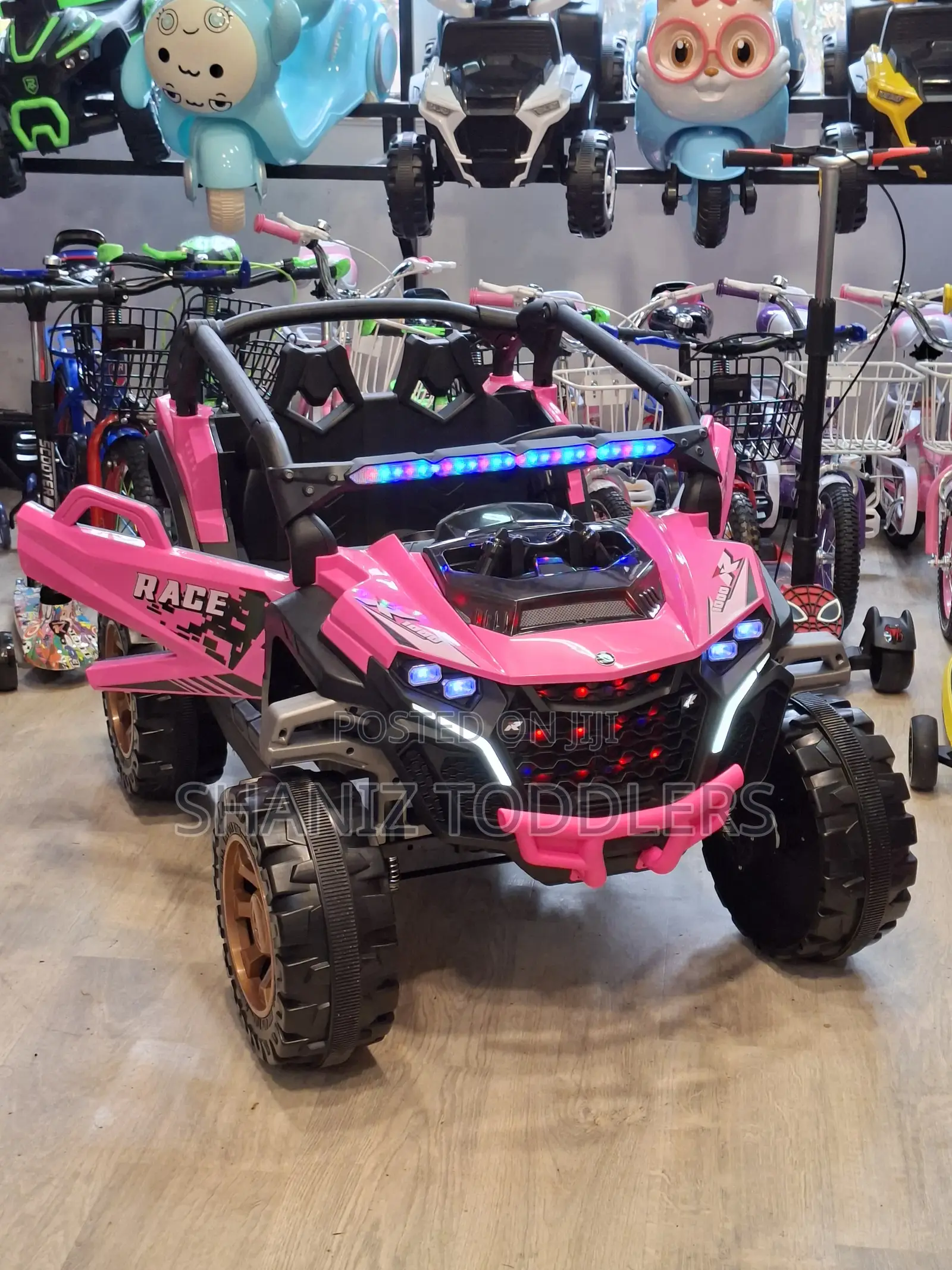 Kids Electric Car Ride on Luxury Gift Toy With Music Lights