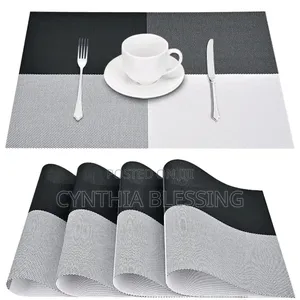 6pcs Pvc Table Mats