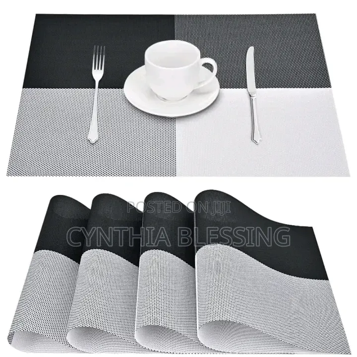 6pcs Pvc Table Mats