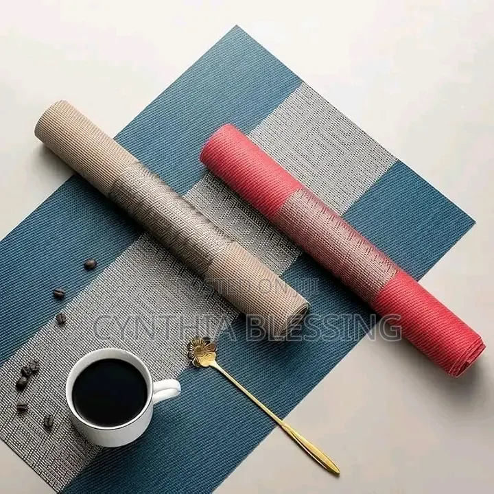 6pcs Pvc Table Mats