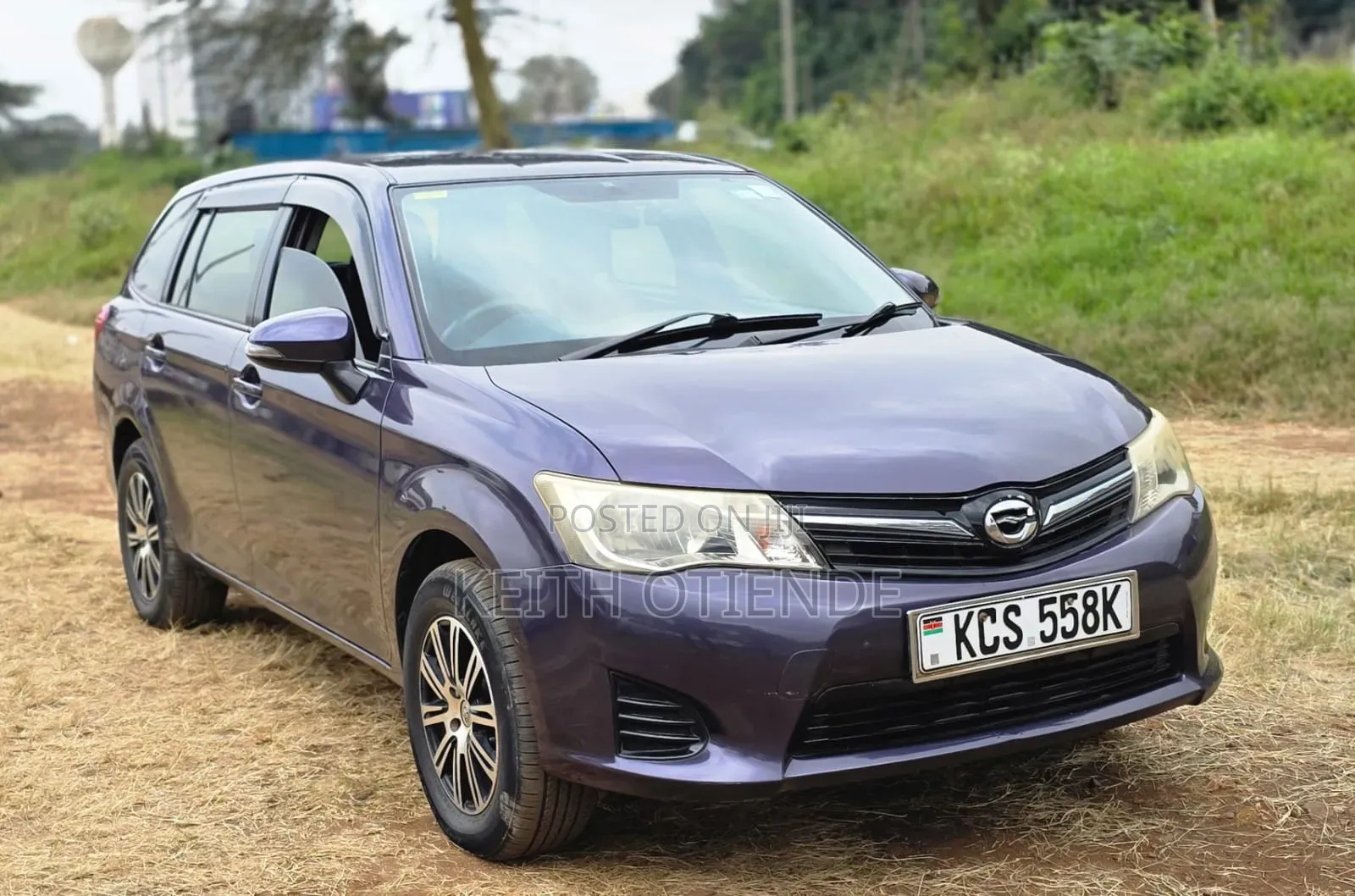Toyota Corolla Fielder 2012 Purple