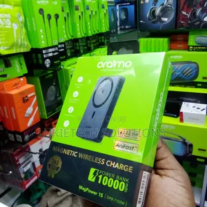 Wireless Powerbank 10000mah.Compatible With iPhone Foldable Portable