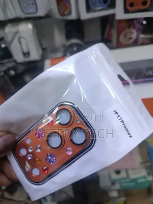 Rhinestone Camera Protector for iPhone 17 Pro Max Clear Scratch-Proof
