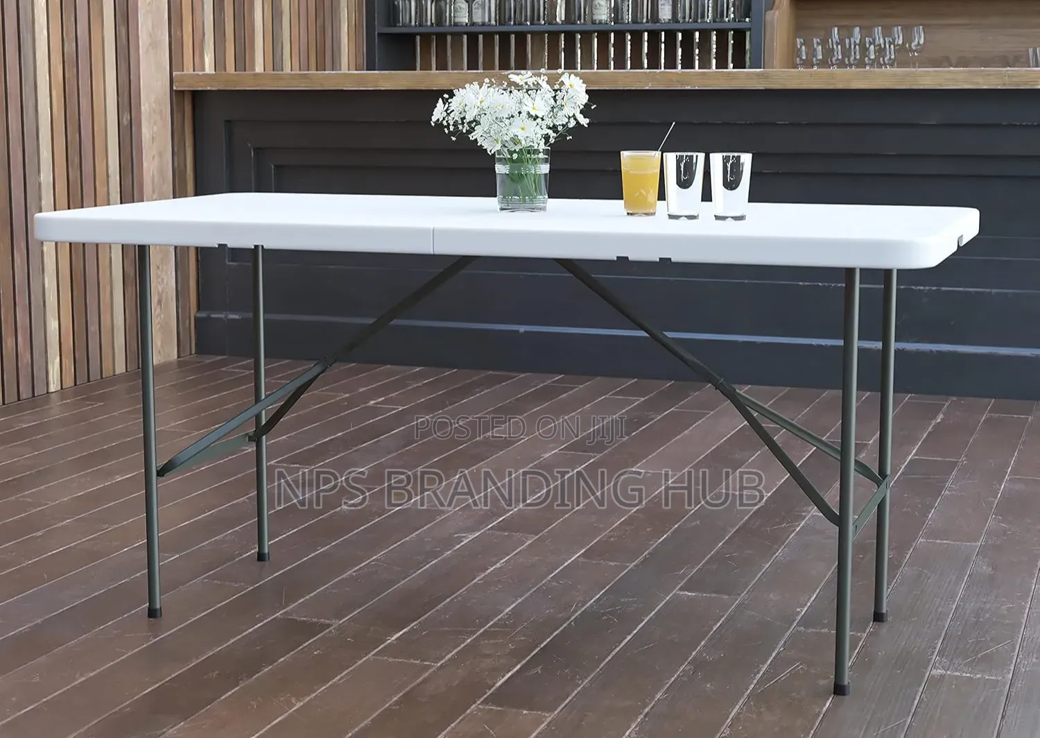Adjustable Foldable Table - 120*61*74 CMS (Gle