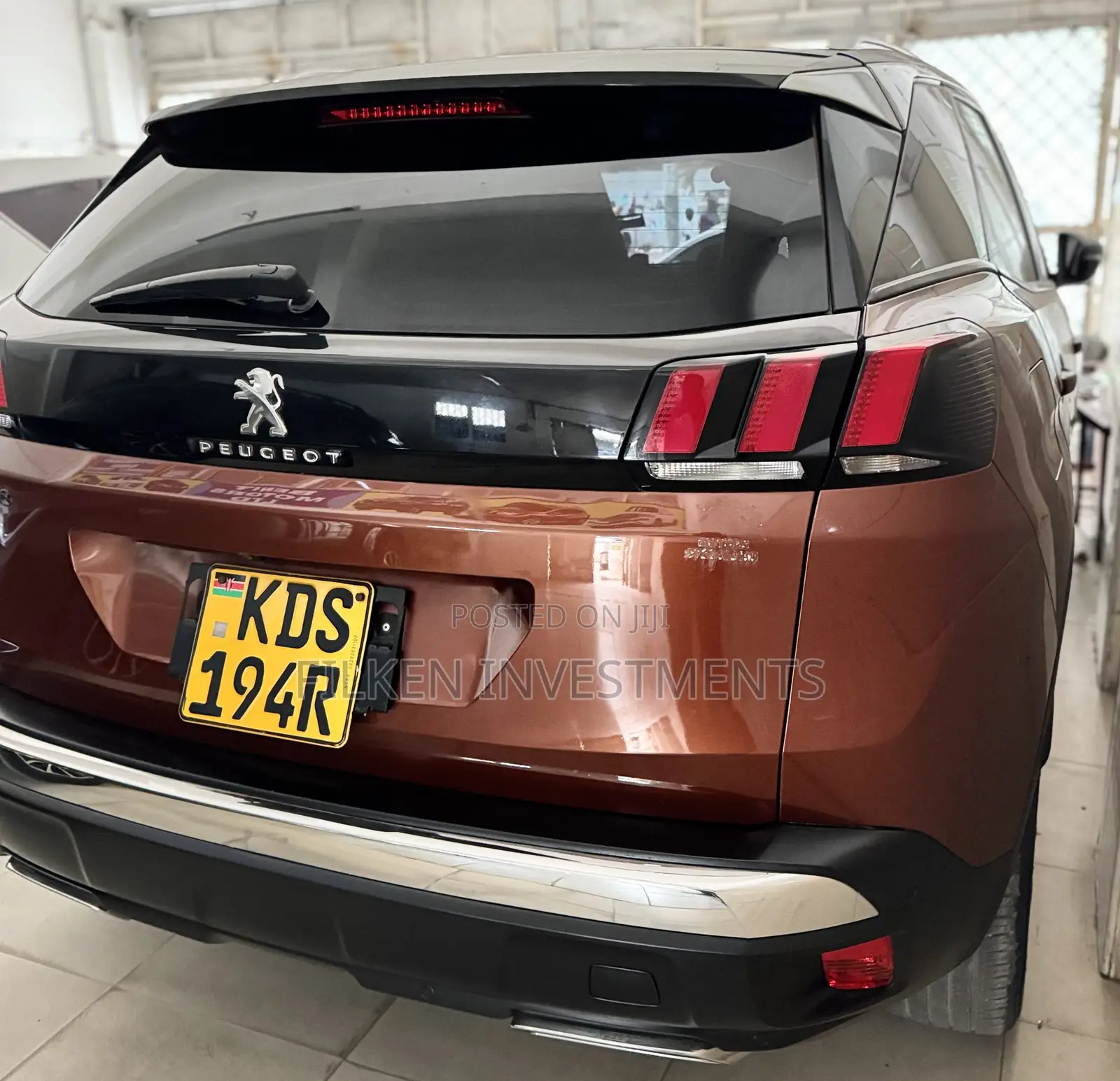 Peugeot 3008 2017 Brown