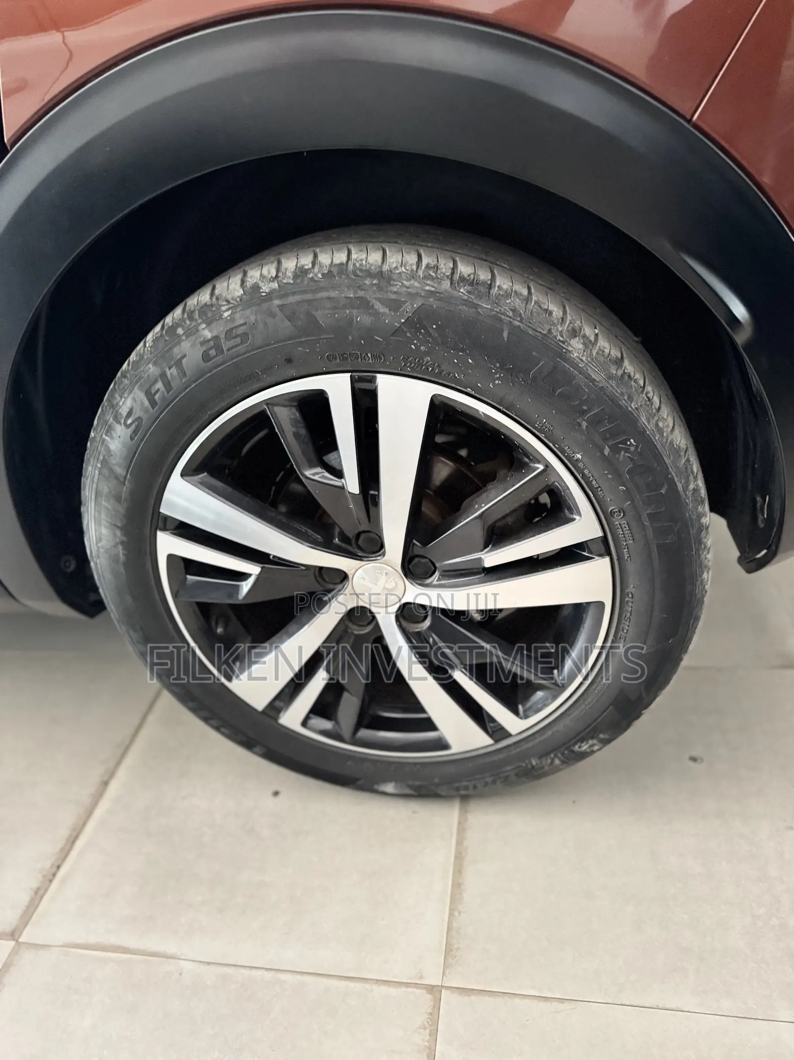 Peugeot 3008 2017 Brown