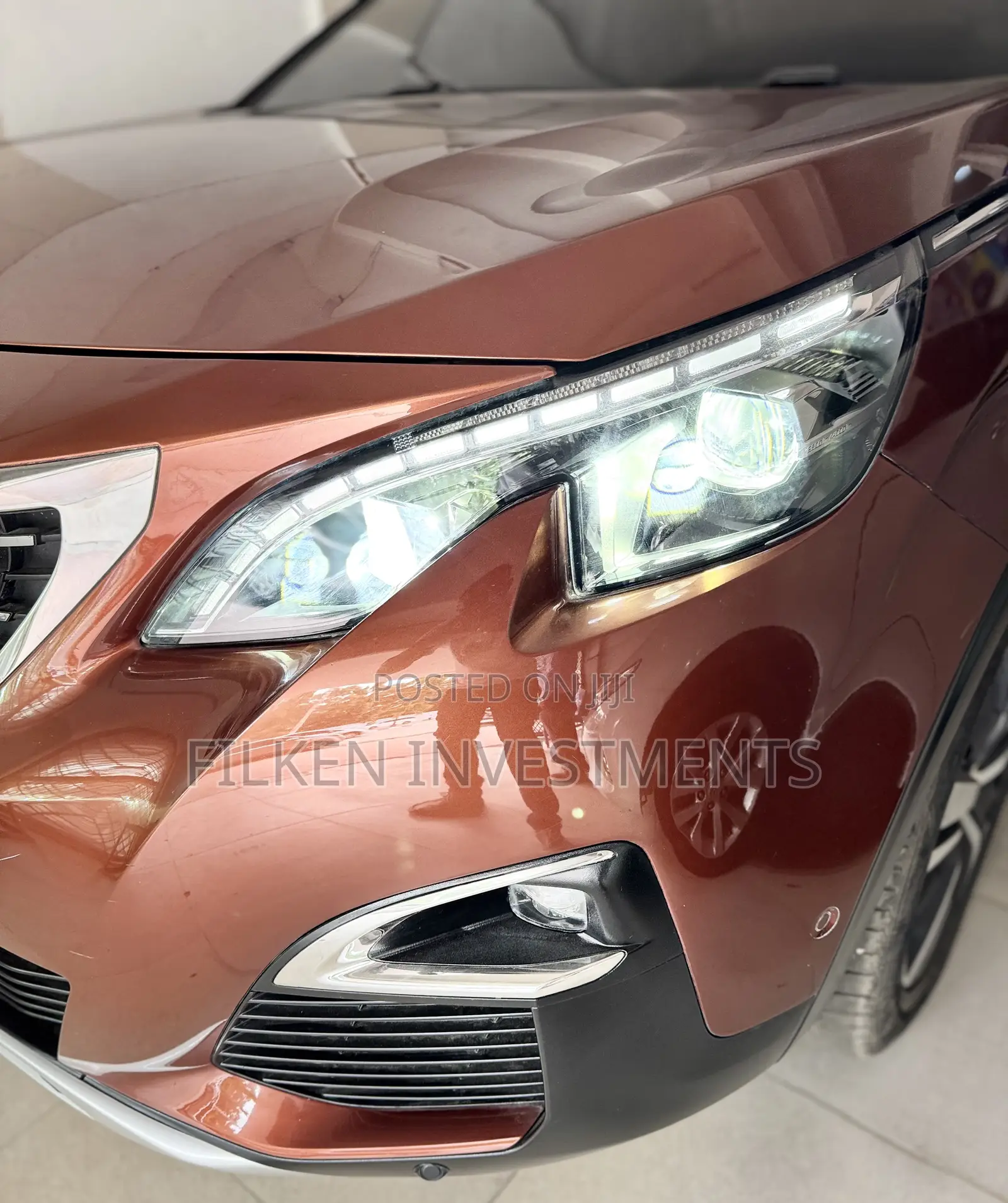 Peugeot 3008 2017 Brown