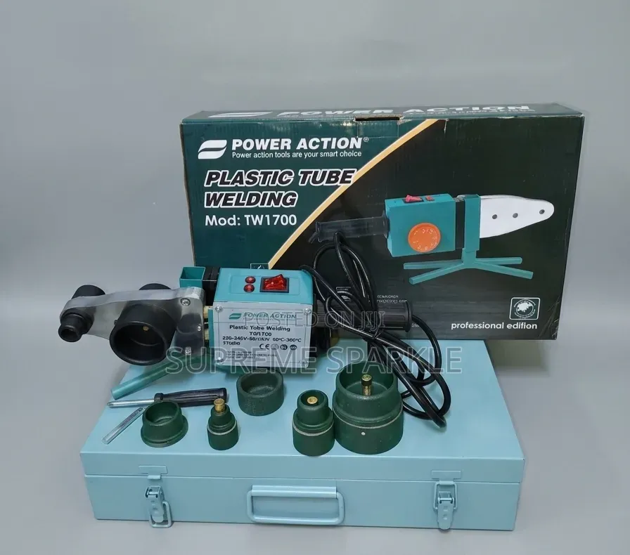 PPR Heavy Duty Plastic Tube Welding Machine Set 1700w (Tw1700).