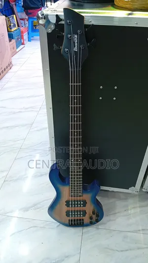 Professional Ibanez Active 5strings Bass Guitar