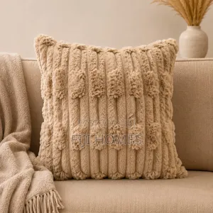 Rabbit Faux-Fur Cushion Covers 45x45cm