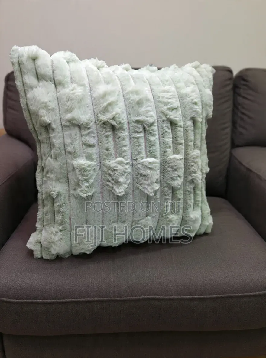 Rabbit Faux-Fur Cushion Covers 45x45cm