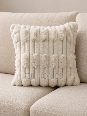 Rabbit Faux-Fur Cushion Covers 45x45cm