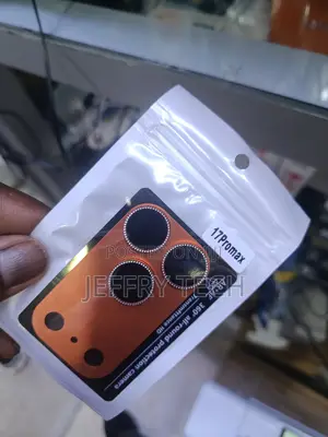 17promax Camera Lens Protector Features a Metallic Orange Backing For