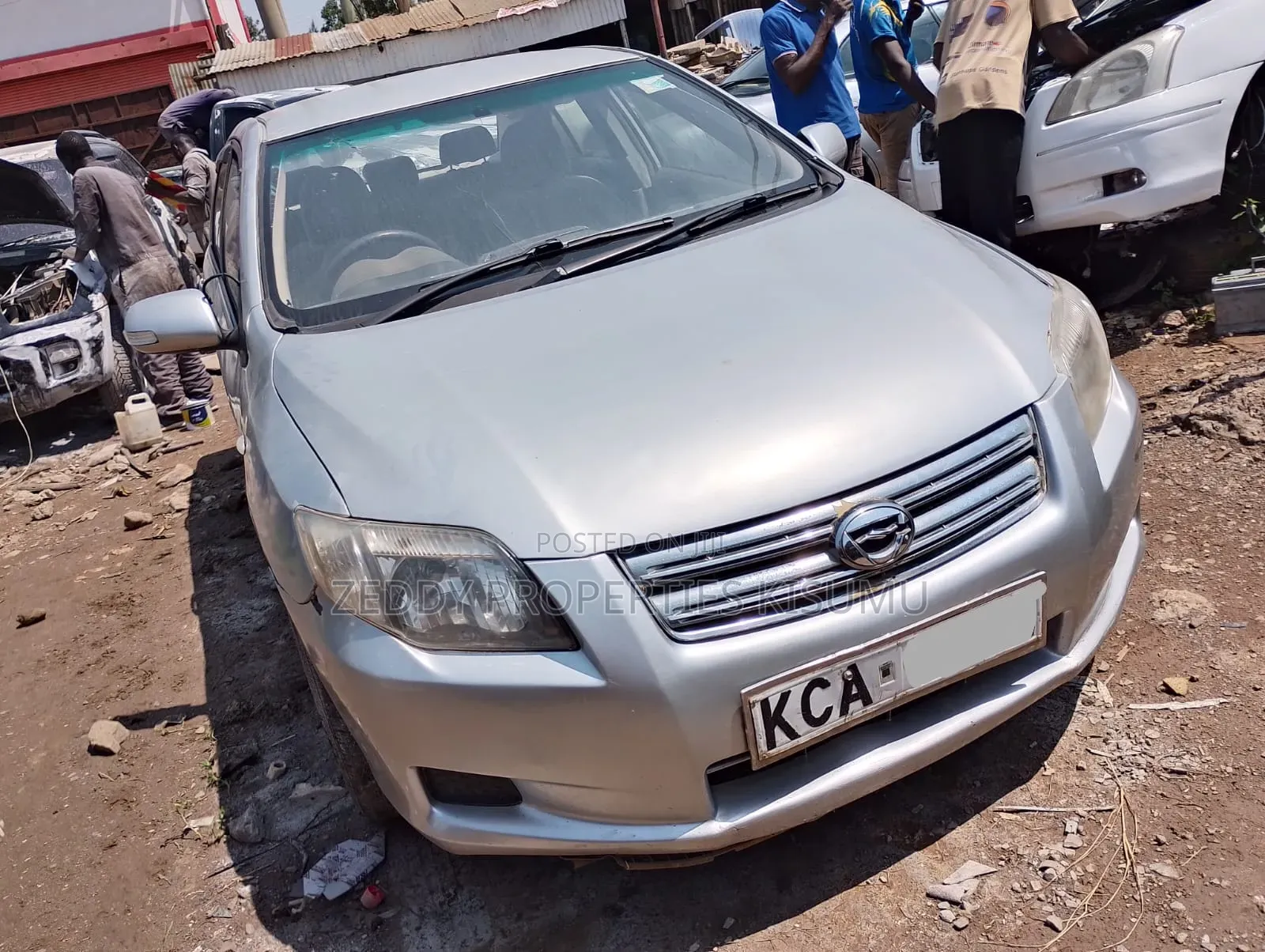 Toyota Axio 2008 Gray