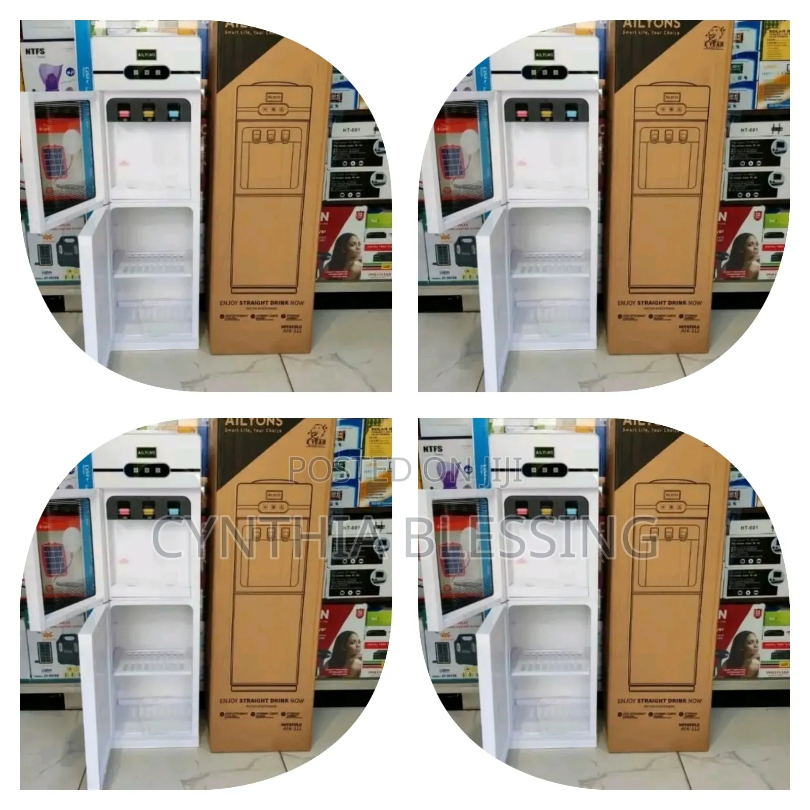 Afk 112 Dispenser
 3 Taps
 Hot Cold Function