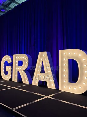 Grad Led Marque Letters for Hire