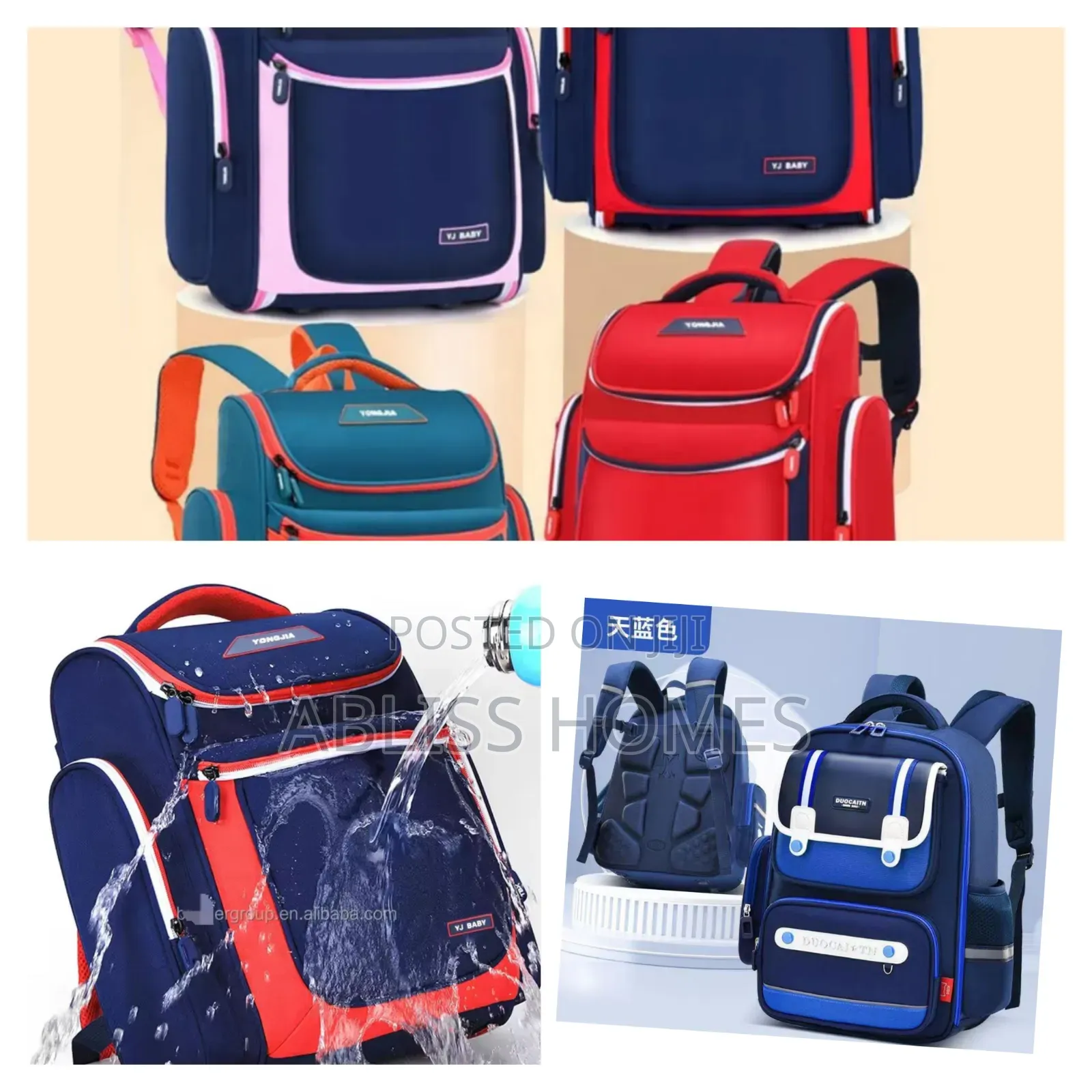 Waterproof Yj Baby Topbear Quality Children School Bag