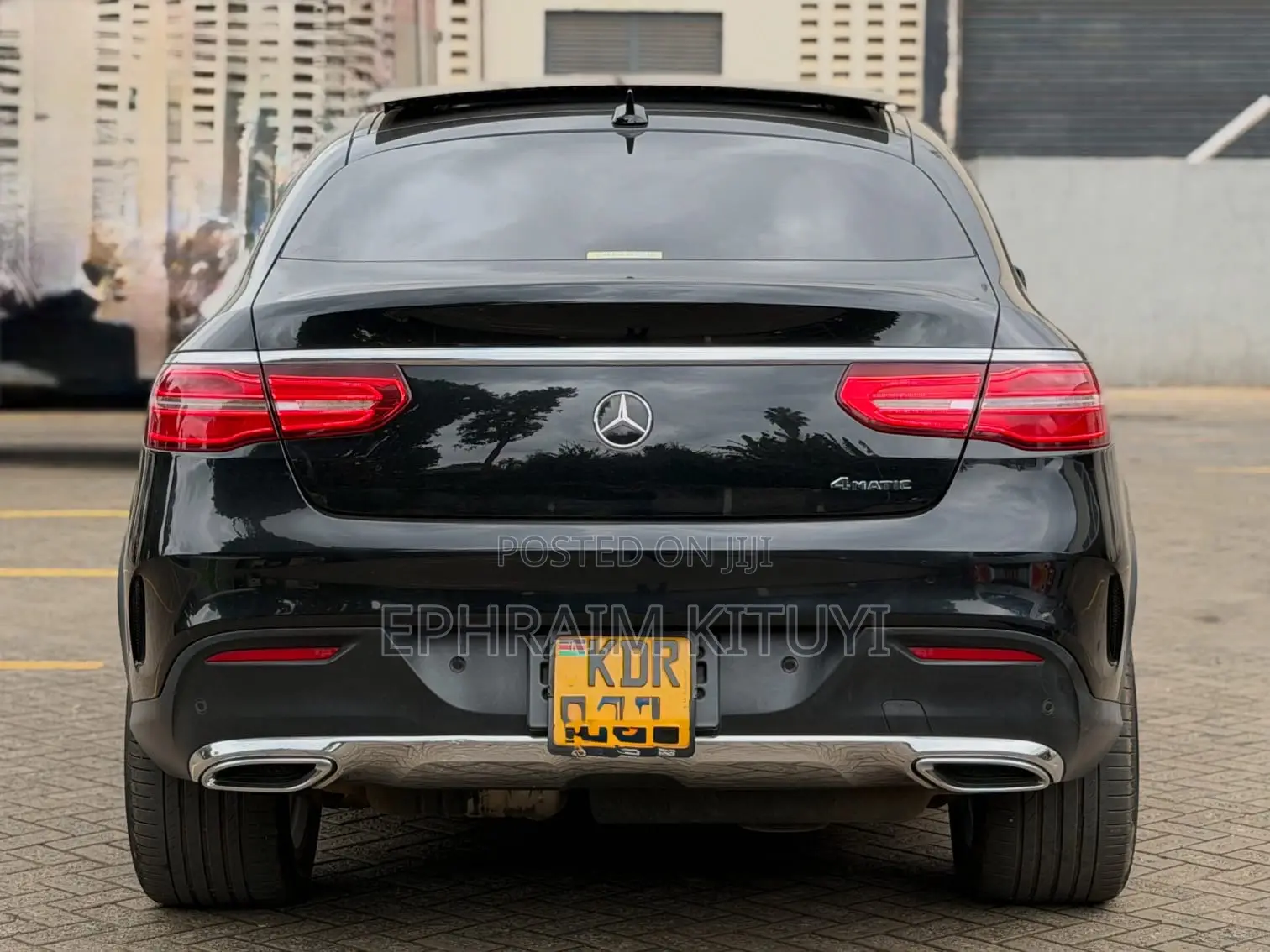 Mercedes-Benz GLE-Class 2017 Black