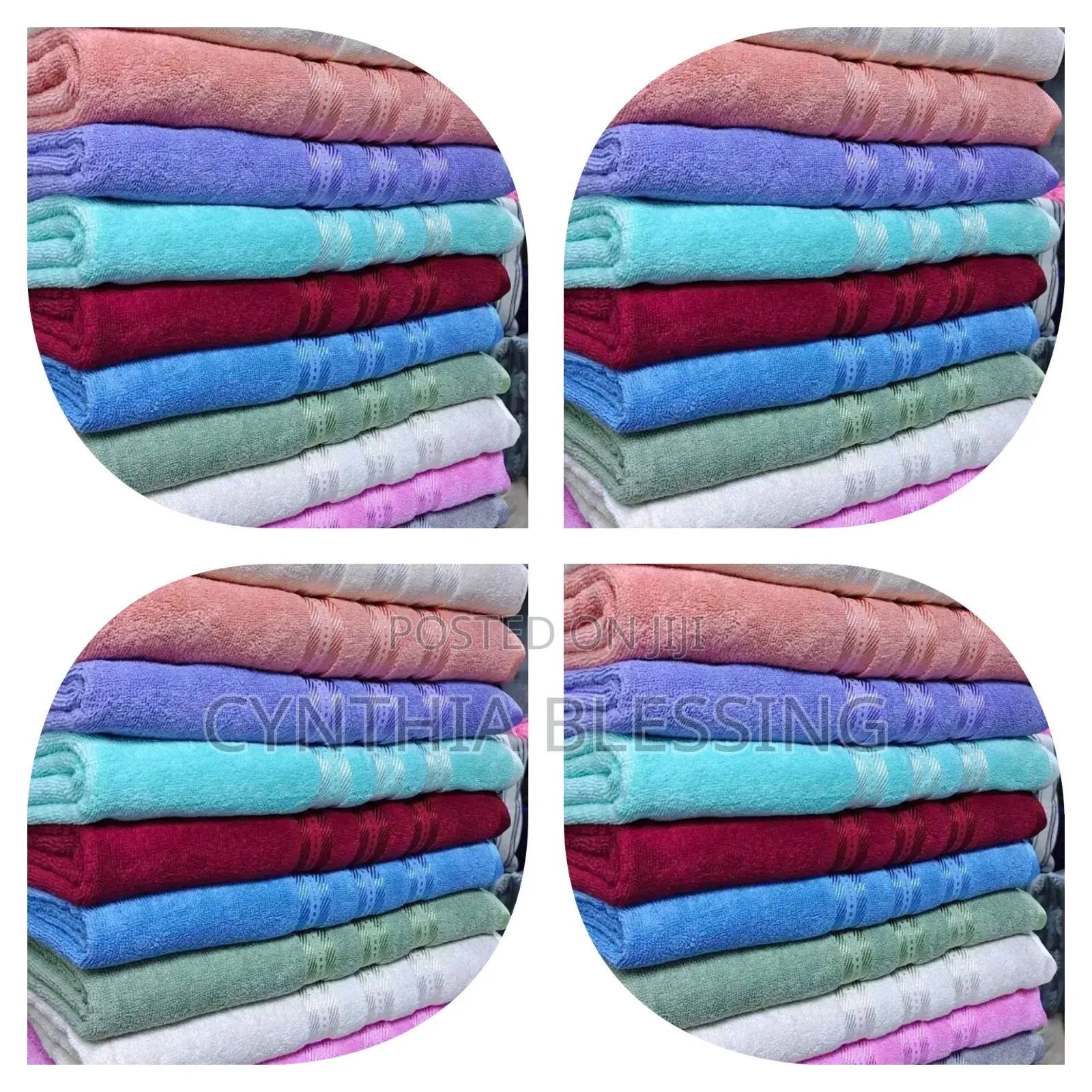 His Coloured Towel
 Size: 90 × 165 Cm