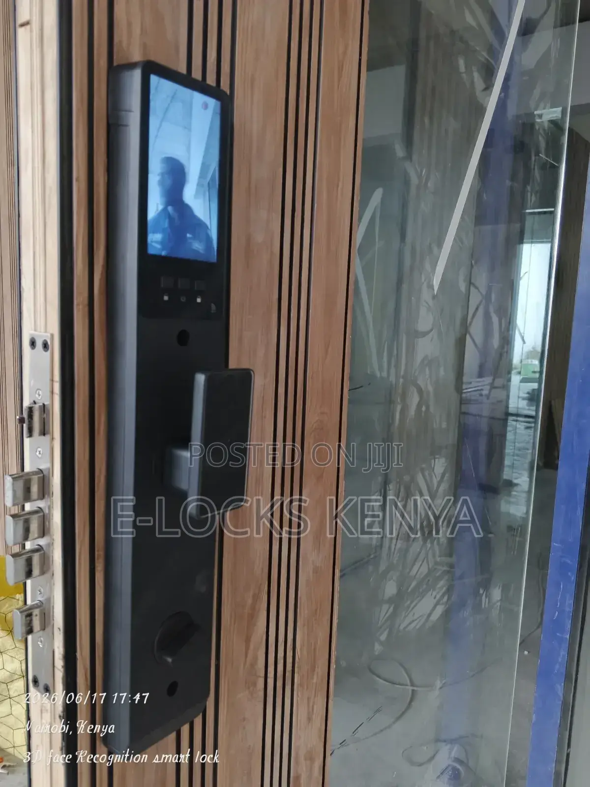 Tuya Wifi Biometric 3d Face Recognition Electronic Intelligent Lock