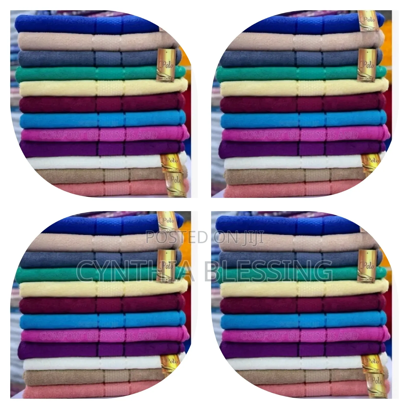 Polo Towel
 Size: 90 × 165 Cm