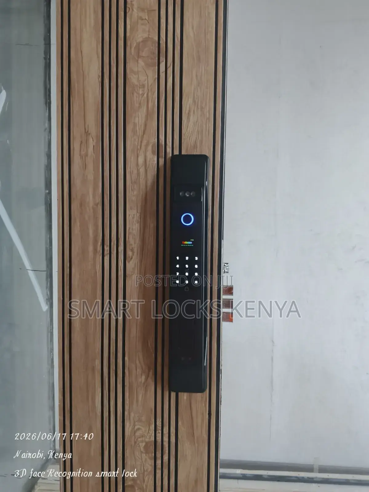 3d Face Recognition Digital Smart Lock Fingerprint Password Door Lock