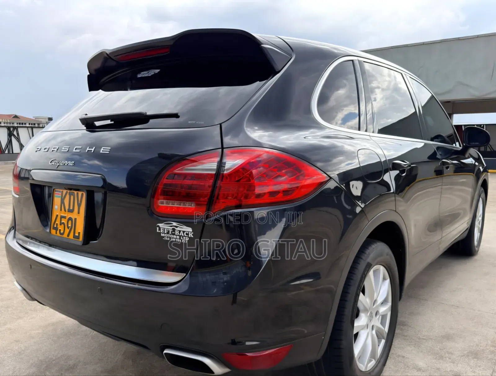 Porsche Cayenne 2014 Black