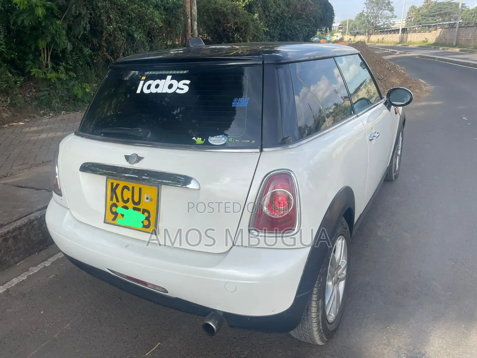 Mini Cooper 2012 White
