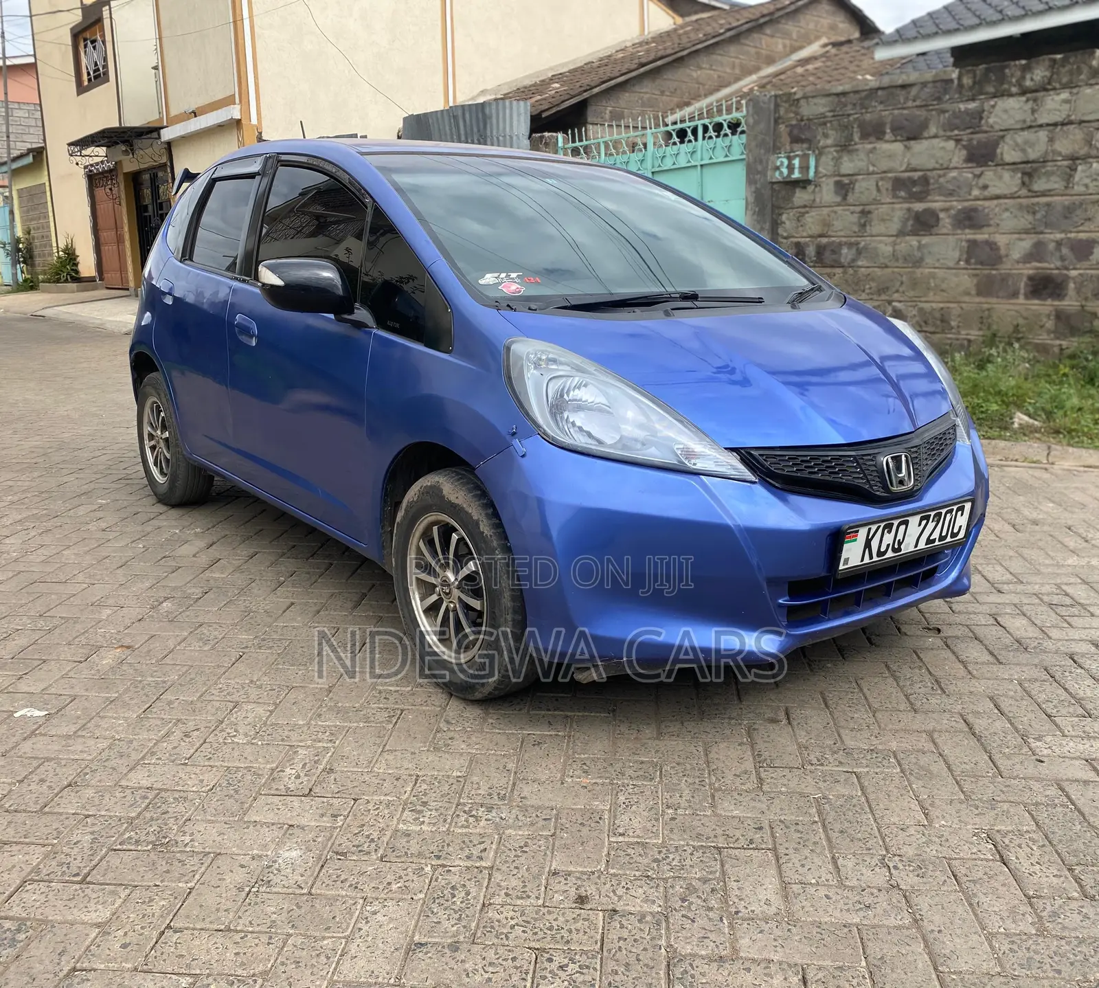 Honda Fit Automatic 2011 Blue
