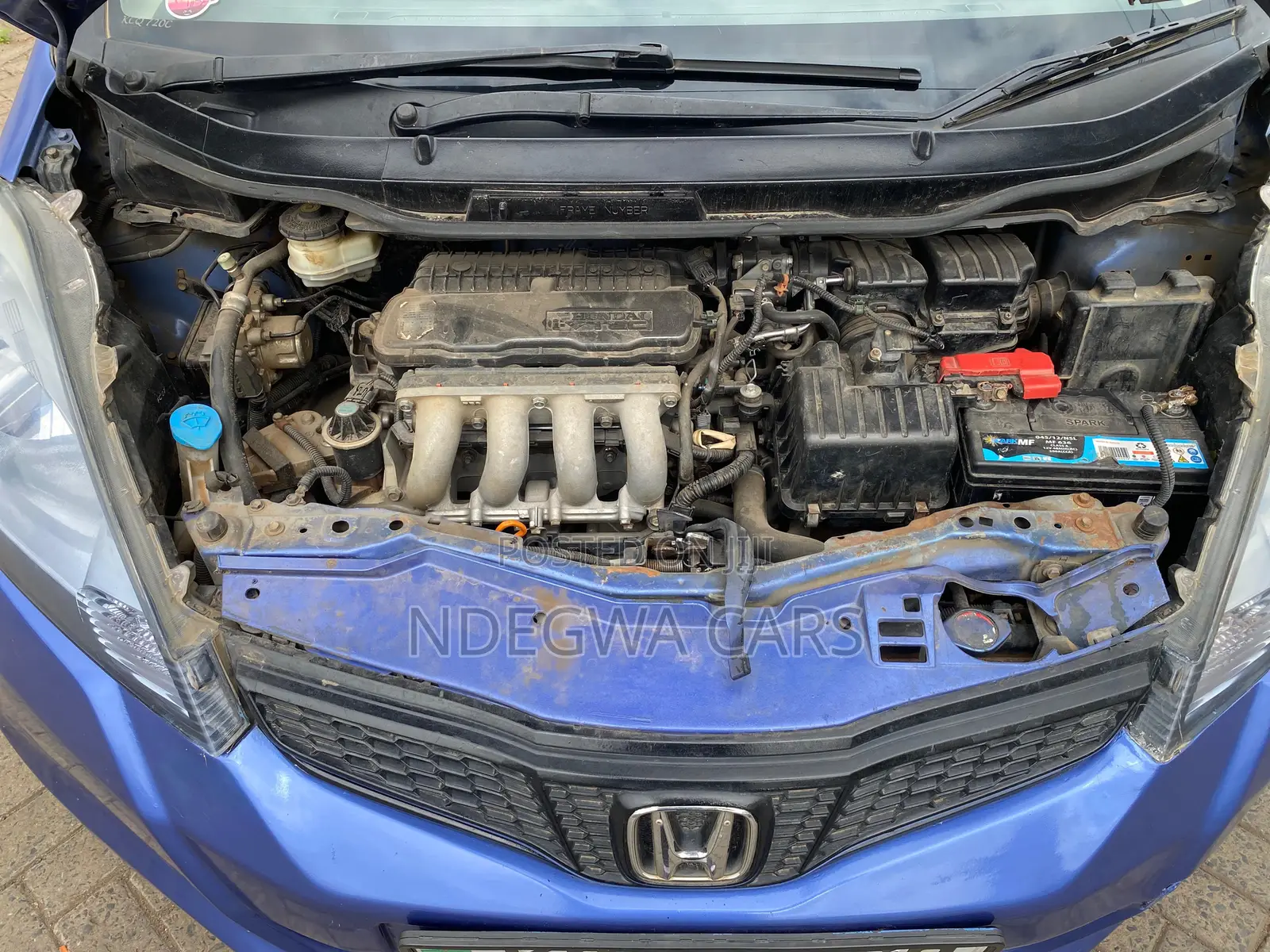 Honda Fit Automatic 2011 Blue