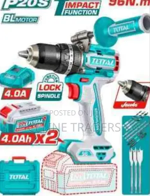 Brushless Cordless Impactdrill 96nm