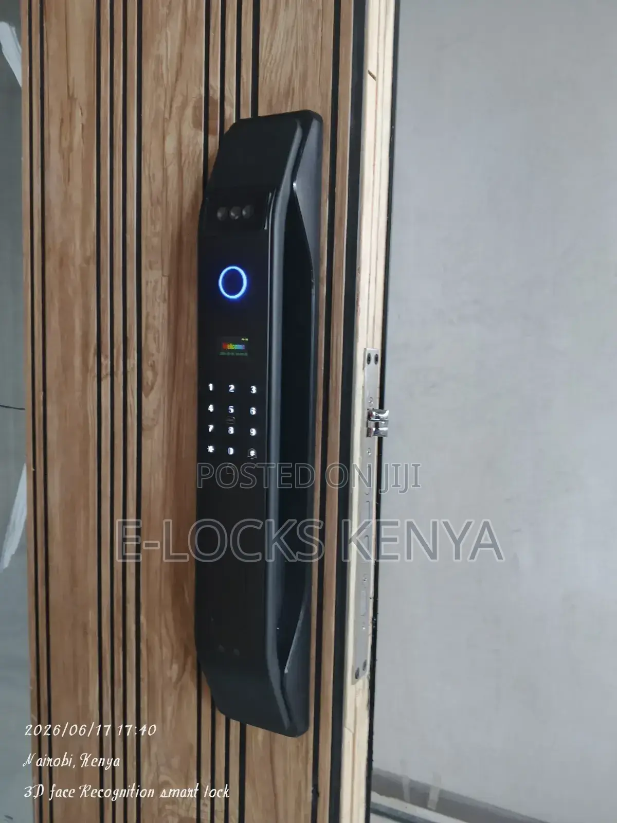 Smart Lock 3d Face Recognition Smart Locks for Front Door Tuya Wifi