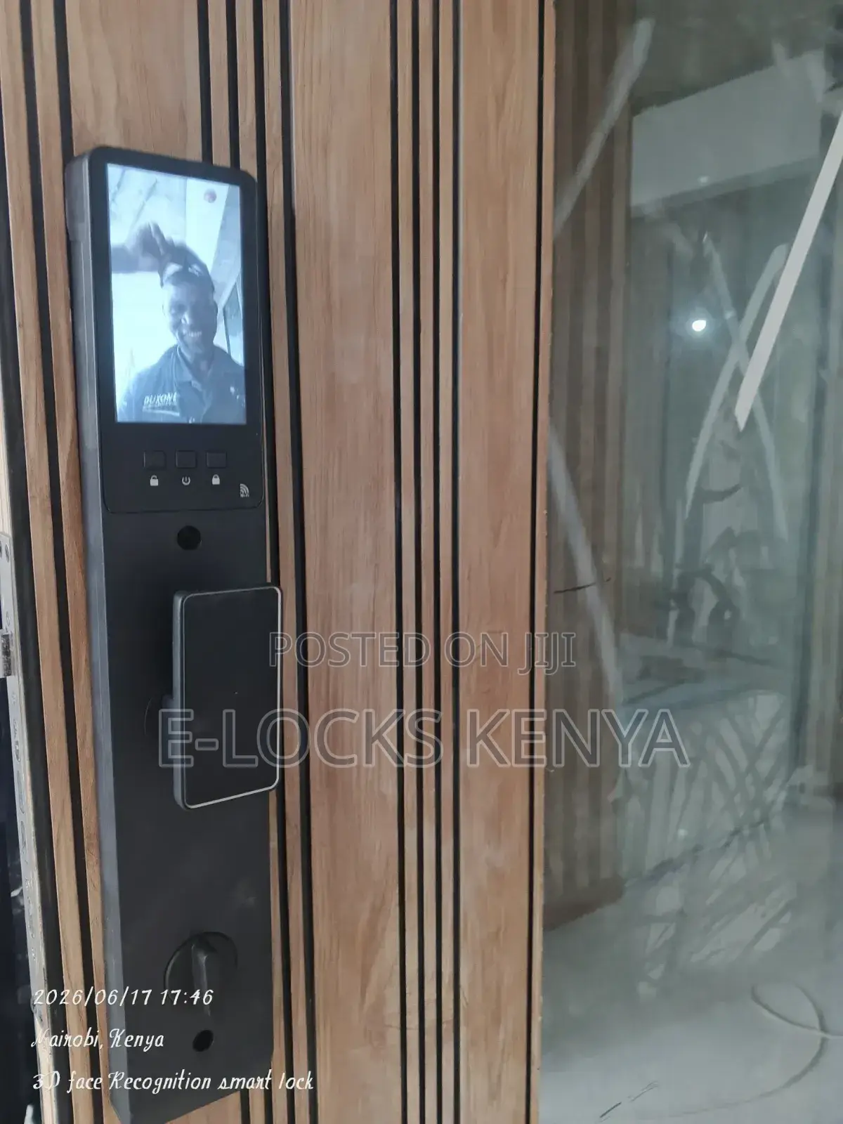 Smart Lock 3d Face Recognition Smart Locks for Front Door Tuya Wifi