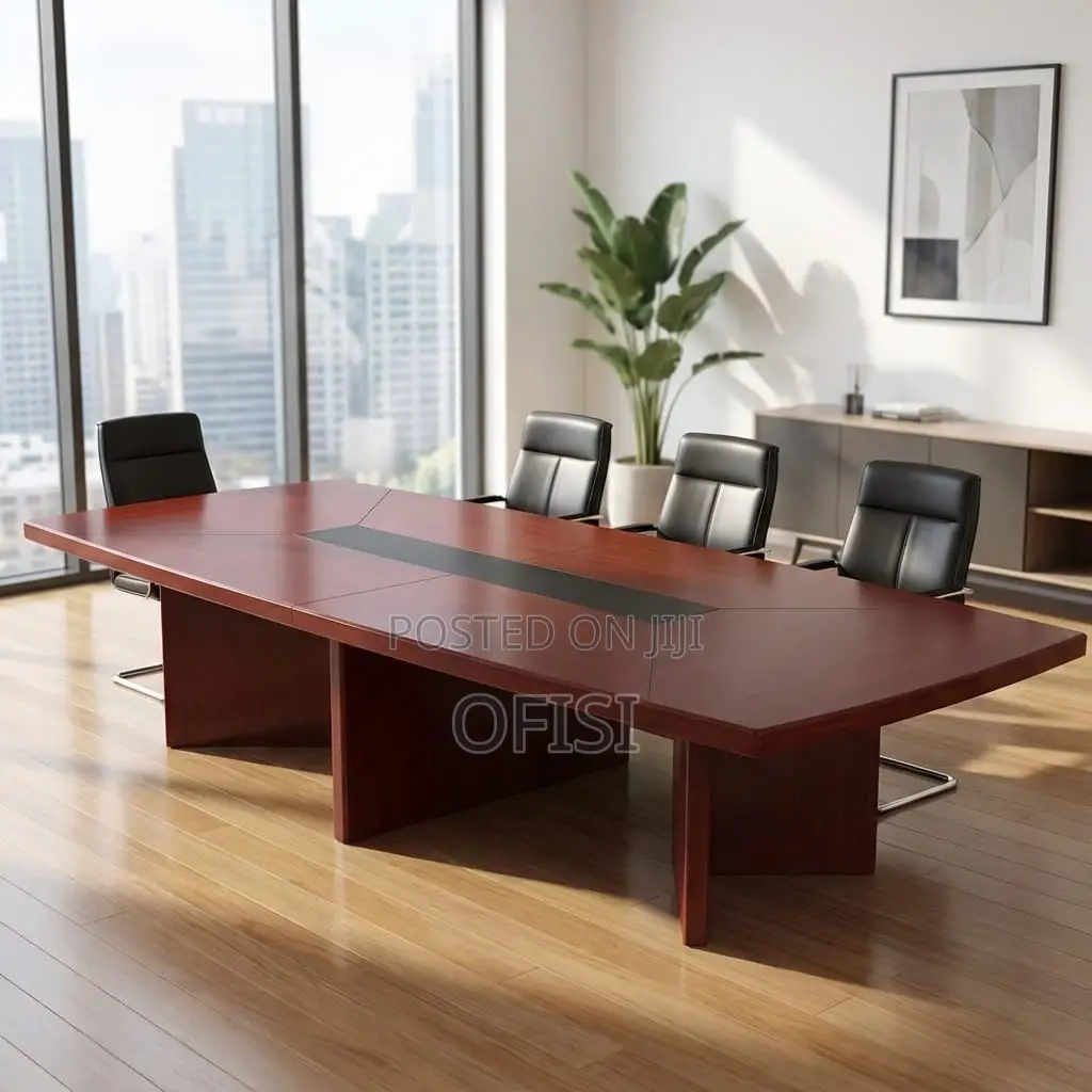 Boardroom Table; 3.5m Executive Oval Boardroom Table