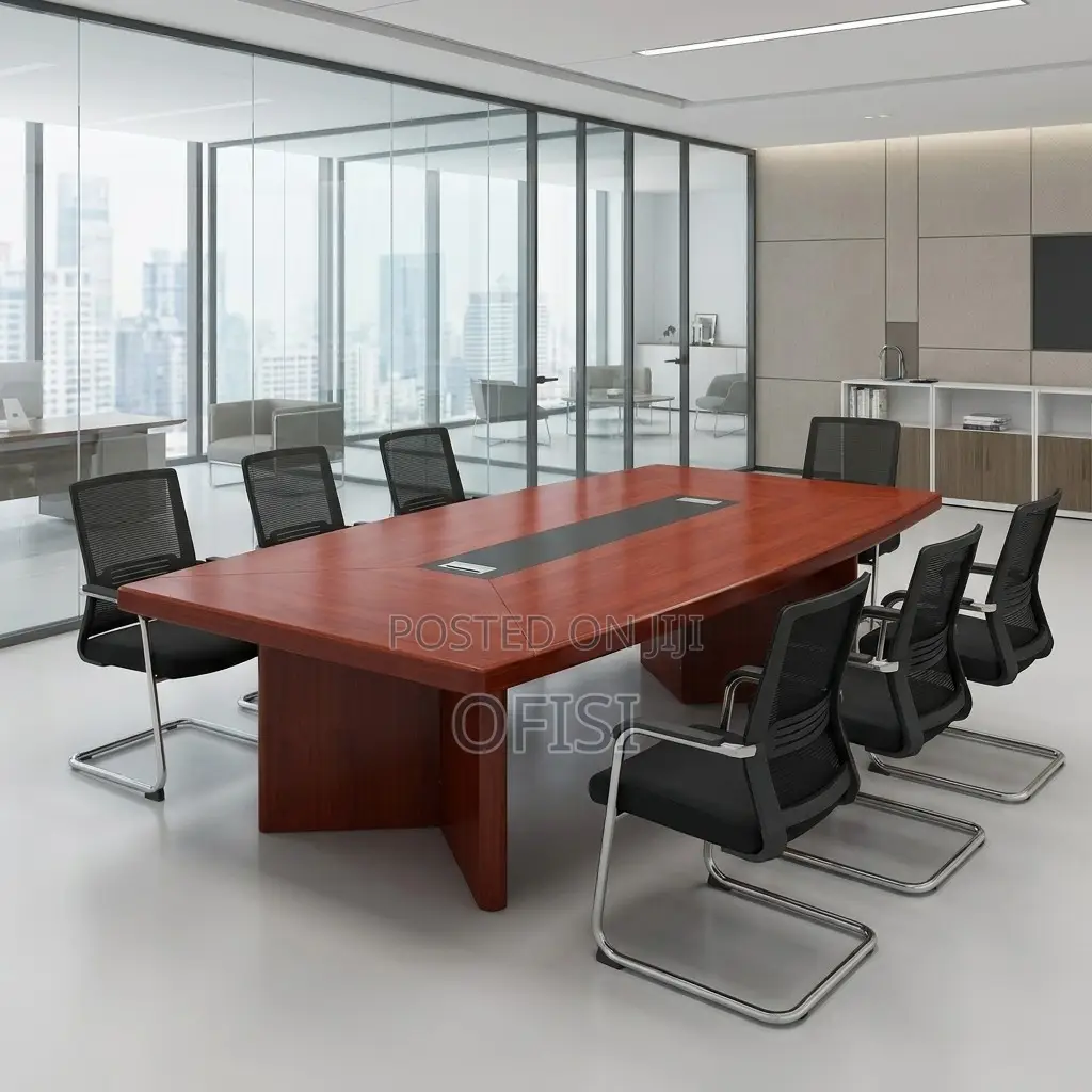 Boardroom Table; 3.5m Executive Oval Boardroom Table