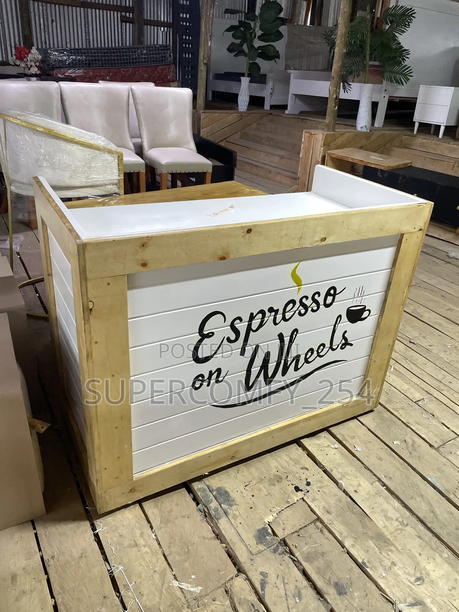 A Mobile Portable Esspresso Stand!!