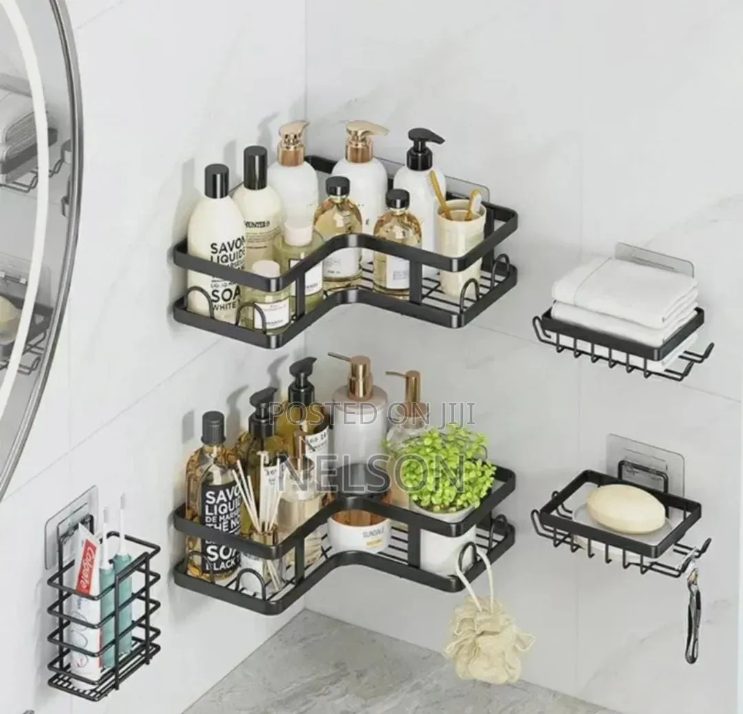 5 in 1 Bathroom Corner Shelf Organizer