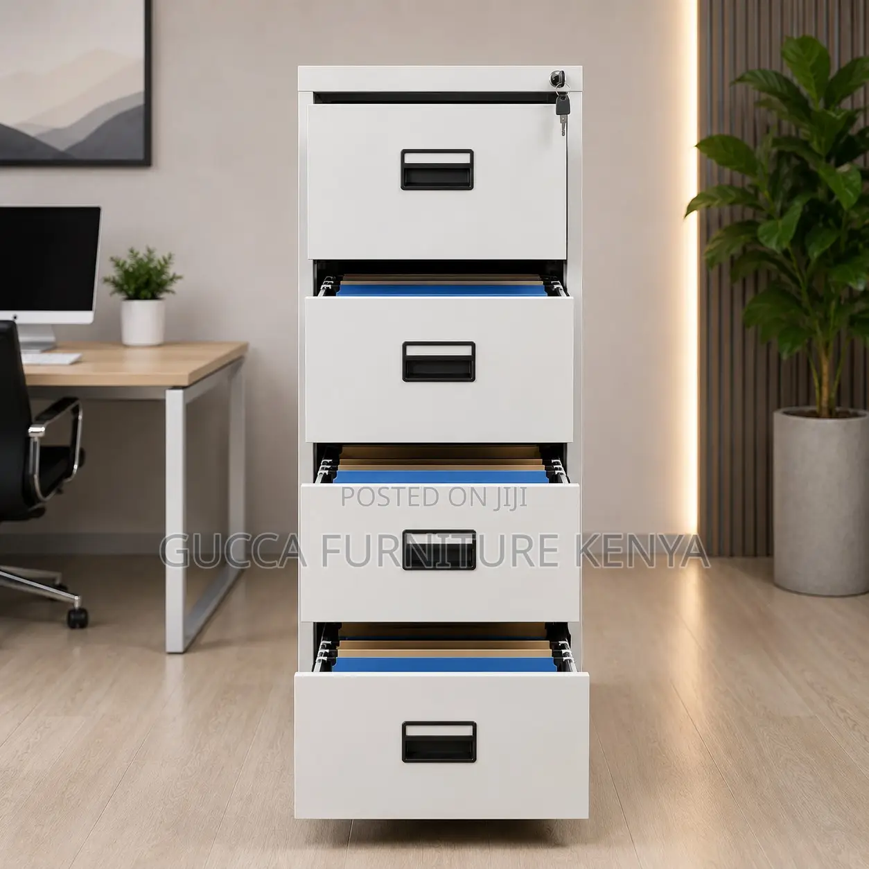 4-Drawer's Steel Cabinet.
