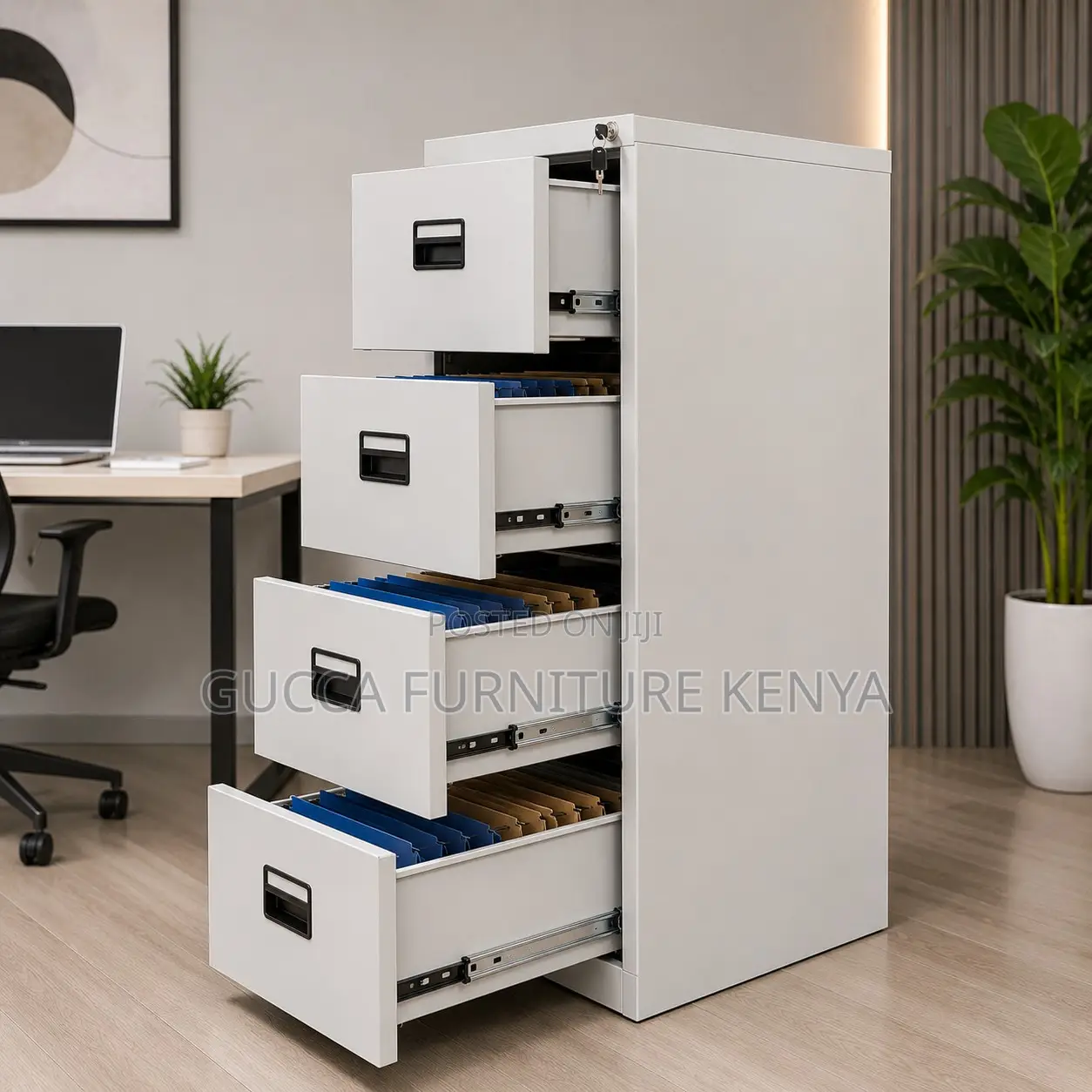 4-Drawer's Steel Cabinet.